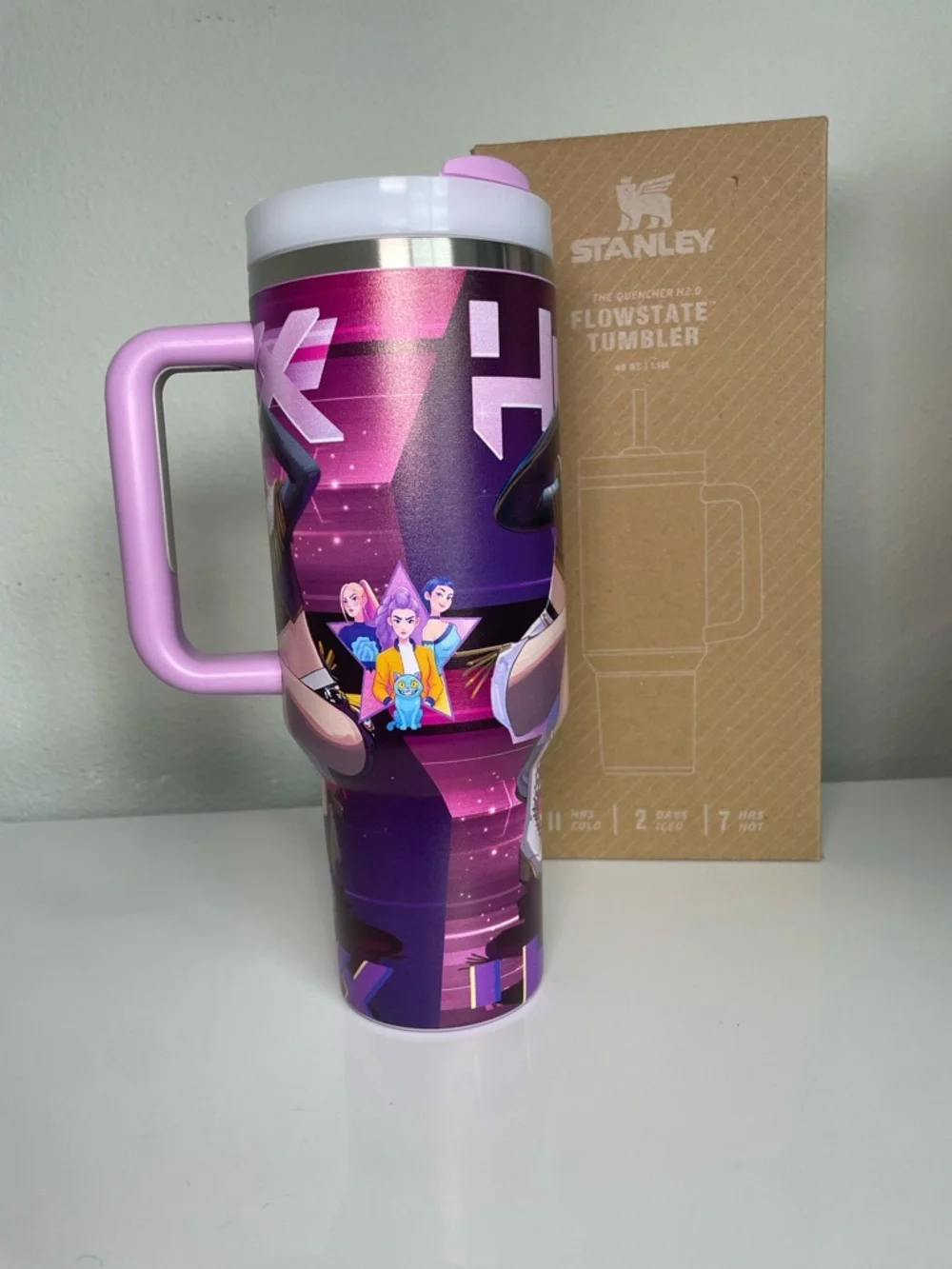 Stanley FlowState Tumbler 40 oz. Rare Custom Kpop Huntrix - Picture 3 of 6